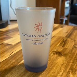 Nashville Gaylord Opryland resort and convention center frosted glass